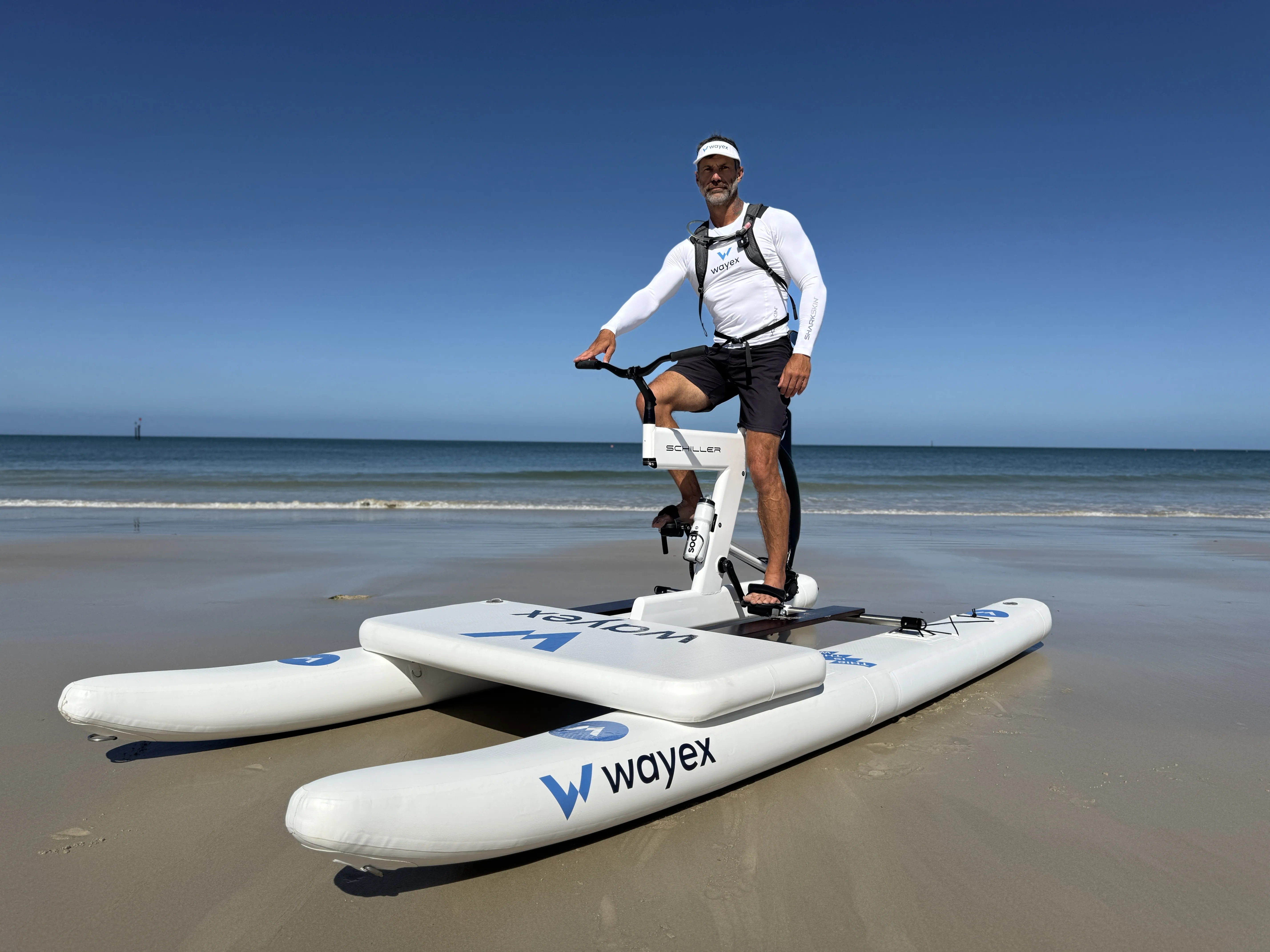 Wayex Supports Damien Rider's Transformative 800km Aqua Bike Journey