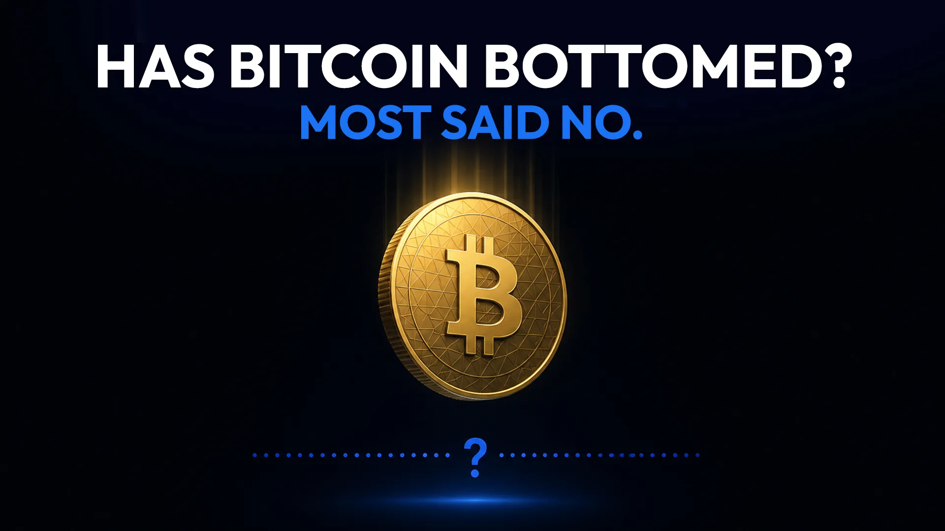 Wayex Weekly Wrap: Has Bitcoin Bottomed? Most People Think No. (1)