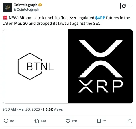 Wayex Weekly Wrap: XRP's Big Win, Bitcoin’s Next Move & Raydium Making Moves